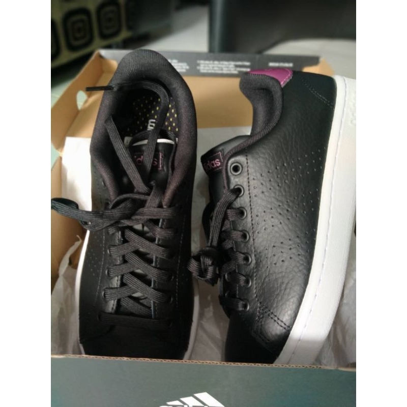 ADIDAS ADVANTAGE/ SEPATU ADIDAS HITAM/SEPATU ORIGINAL/ SEPATU TENNIS