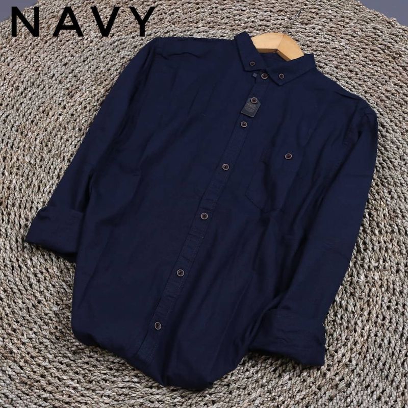 Kemeja Polos Brill Eighty Eight Premium