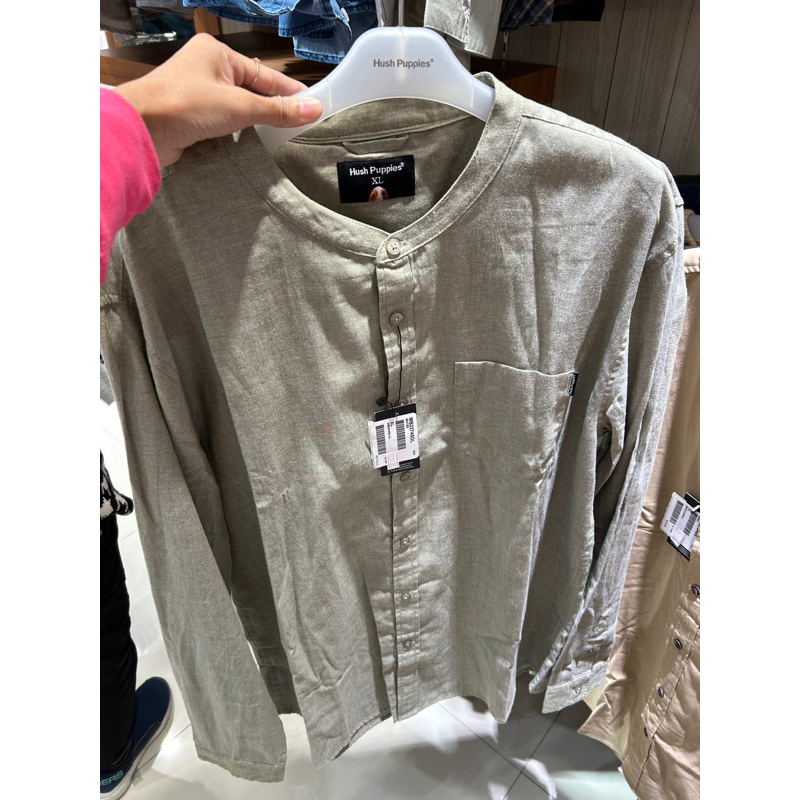 KEMEJA LENGAN PANJANG XAVIER HUSH PUPPIES PRIA BIGSALE