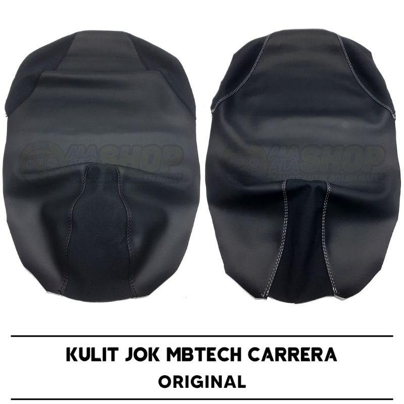 SARUNG KULIT JOK MBTECH CARRERA ORIGINAL JAHIT TEPI TENGAH MODIFIKASI VARIO BEAT SCOOPY UNIVERSAL