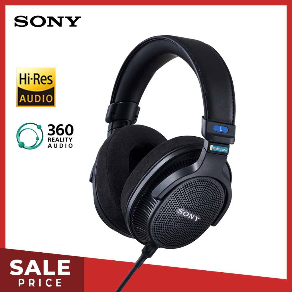 Sony Headphone Studio Monitor Open Back MDR-MV1 - Black