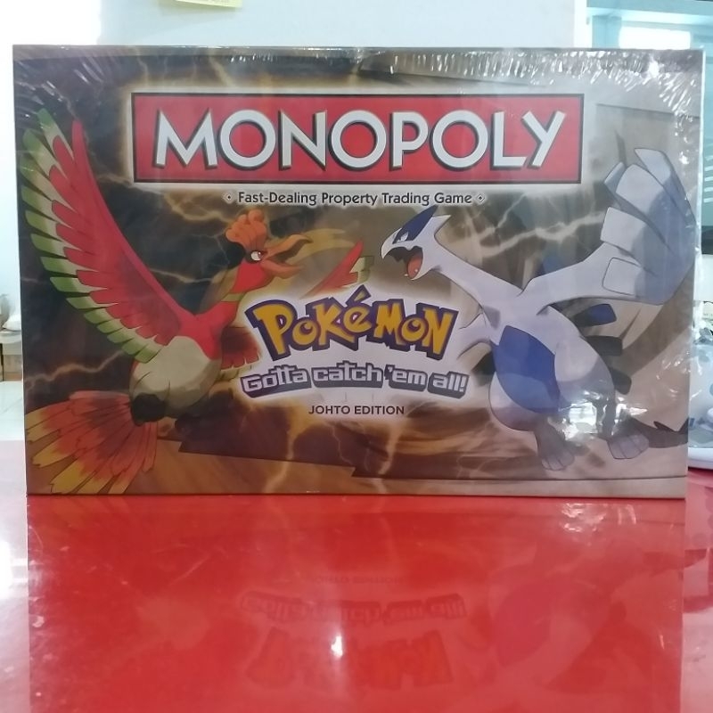 MONOPOLY POKEMON : JOHTO EDITION BOARD GAME