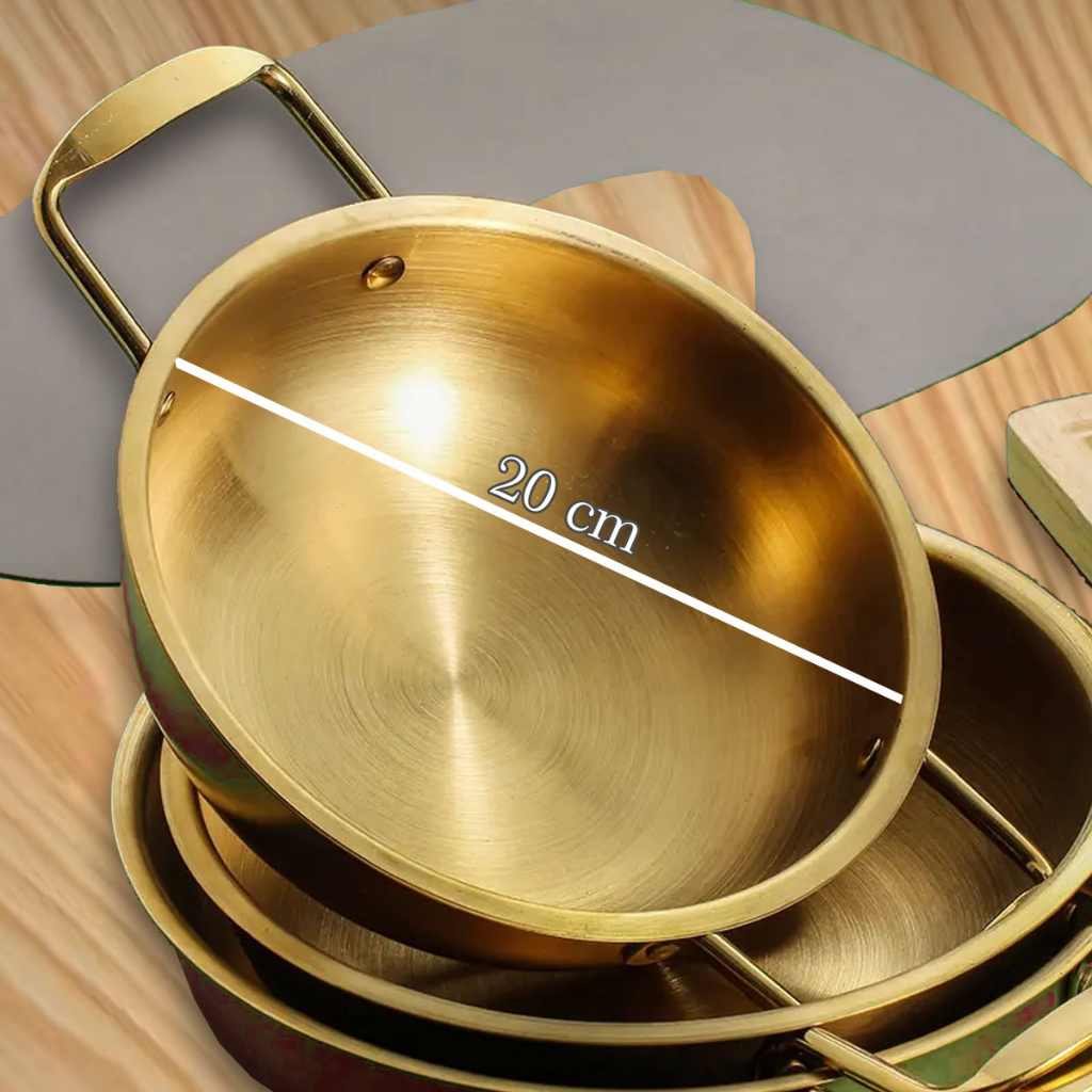 Nexxio Panci Ramen korea / Panci Noodle Korean Stainless / Panci Ramen Gold / Panci Ramyun KoreaPremium / Korea Noodle Pot Gold