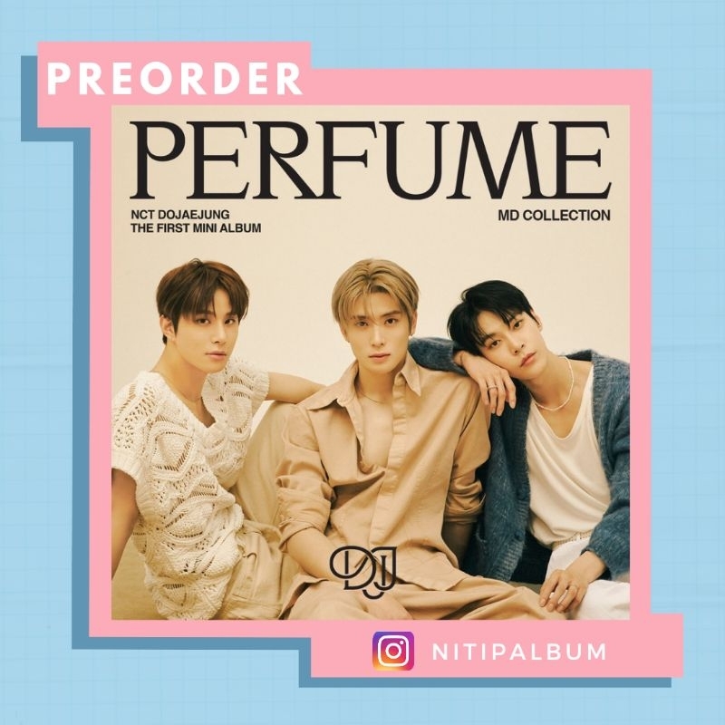 baca deskripsi NCT DoJaeJung Official MD 'Parfume'[hand mirorr, postcard book, bracelet, & spwcial r