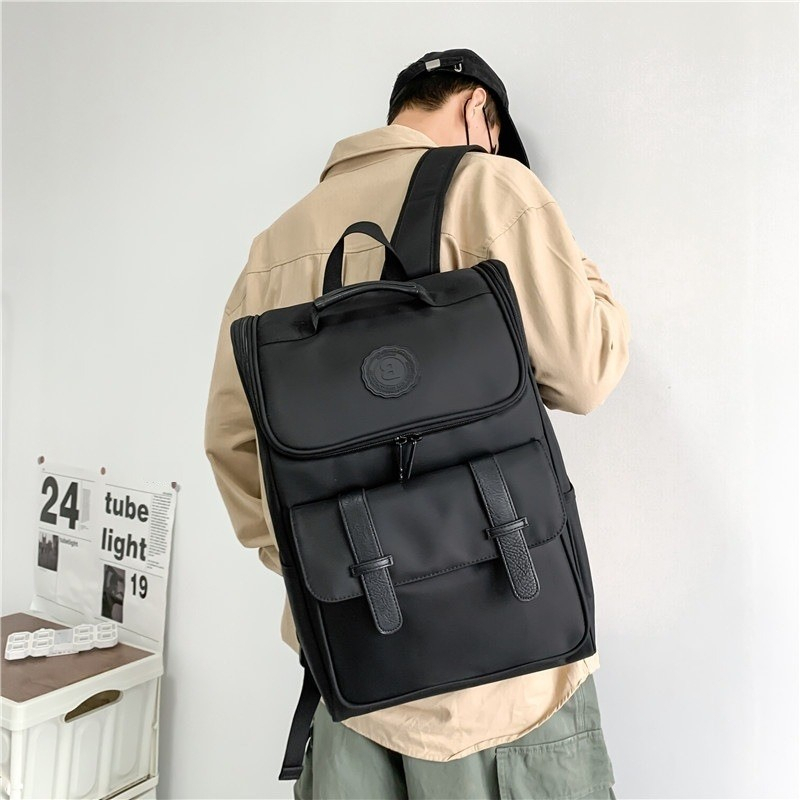 Tas Ransel Kulit Pria Backpack Kulit Pria Tas Kulit Pria HOOK LINEN