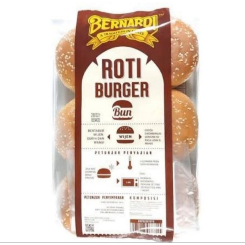 

Bernardi Roti Burger Wijen Isi 6