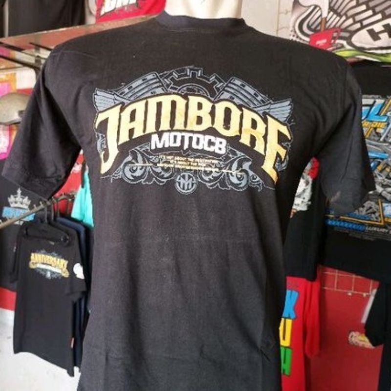 kaos cb distro JAMBORE MOTO CB// kaos keren// kaos pria// kaos event cb distro