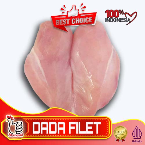

boneless dada ayam tanpa tulang dan kulit 1kg
