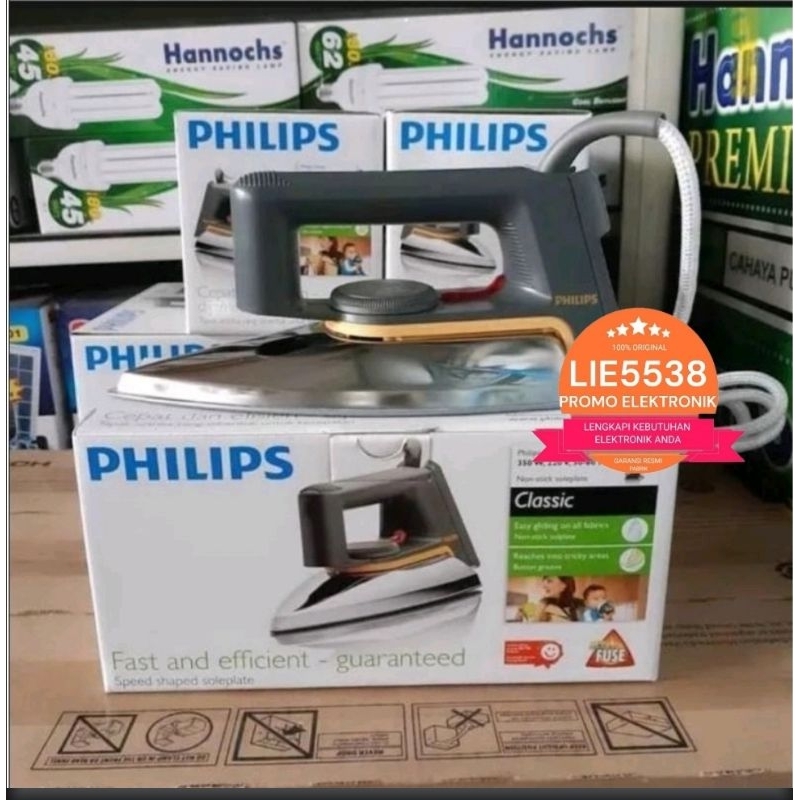 Setrika PHILIPS HD 1172 / HD 1172 350WATT GARANSI RESMI