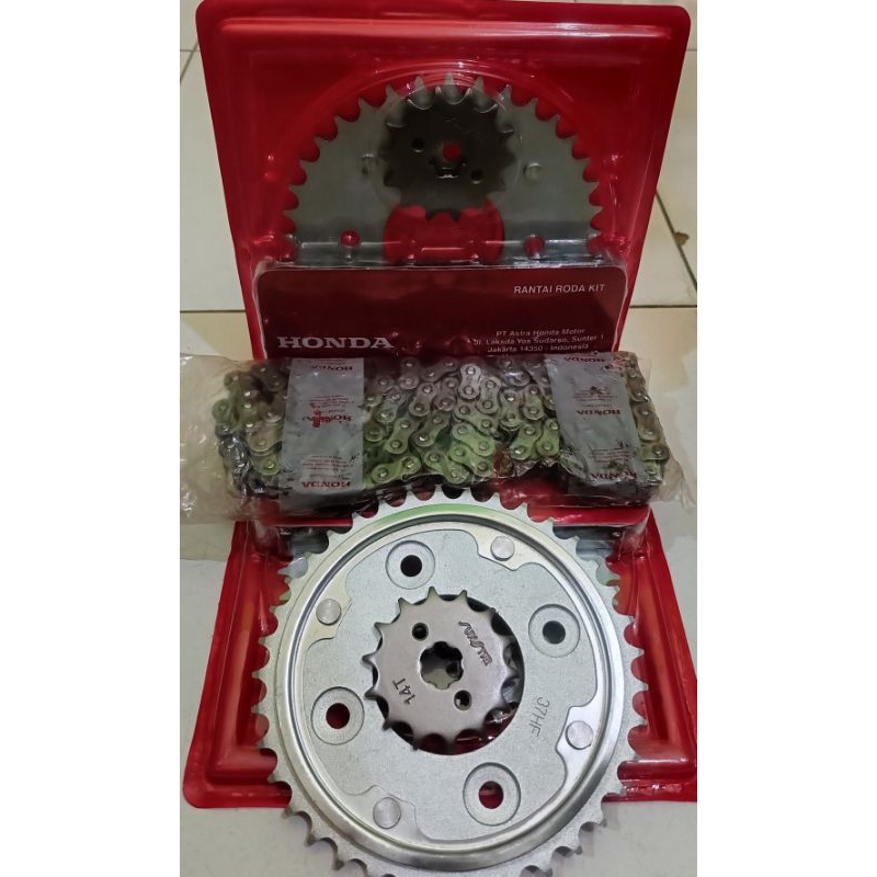 gear set motor Honda Revo injeksi original murah