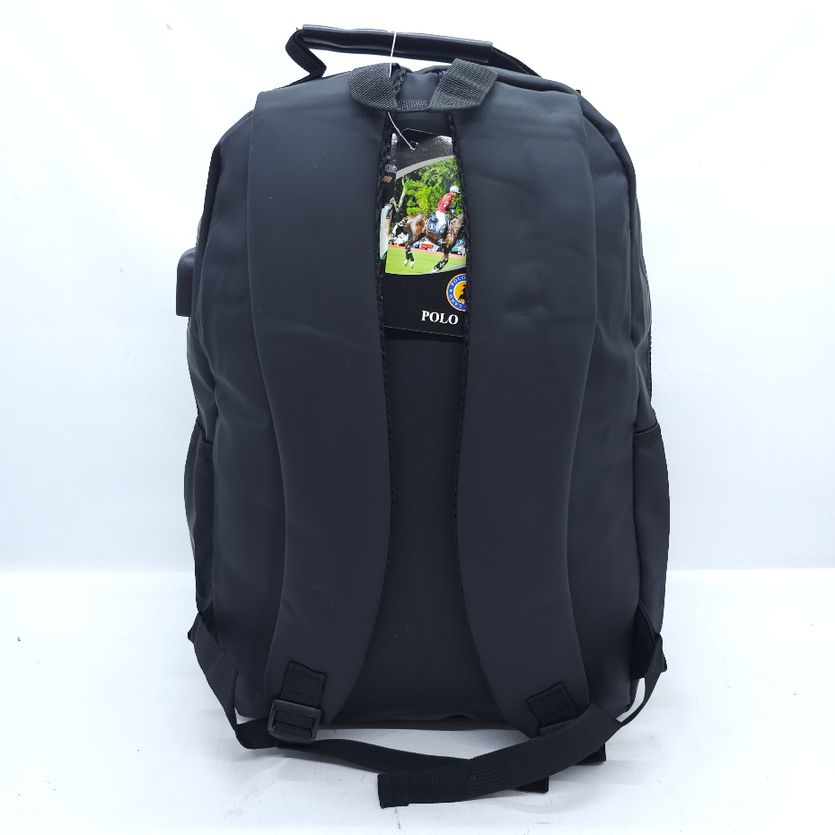 TAS POLO LAND USB + Kunci Nomor PARASUT NEW / RANSEL LAPTOP POLO ANTI AIR / TAS LAPTOP POLO LAND LICIN MURAH ORIGINAL / BACKPACK POLO GESPER TERBARU / GRATIS KABEL USB