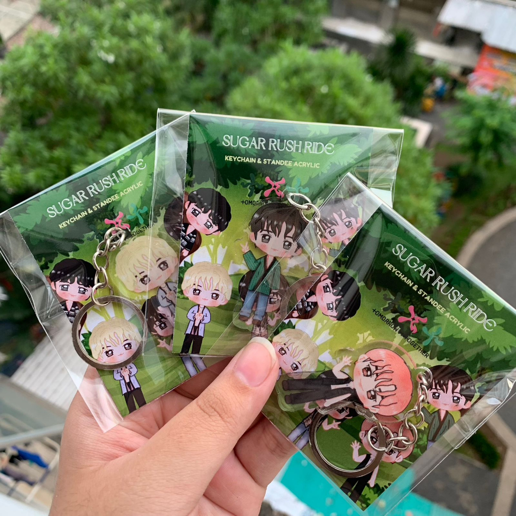 (PO) KEYCHAIN &amp; STANDEE ACRYLIC T*X*T MOA SUGAR RUSH RIDE EDITION