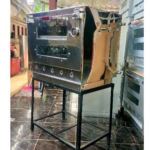 OVEN GAS UKURAN 60X40 BAHAN STAINLESS, PIPA API ATAS BAWAH, PAKET OVEN GAS, PROMO OVEN GAS, FULLSET,