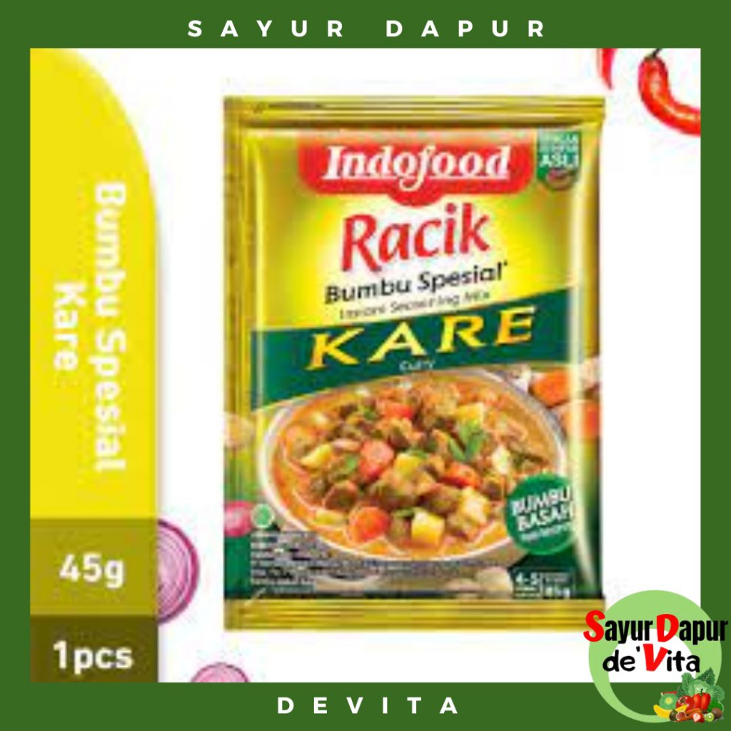 Aneka Macam Bumbu Racik Basah Indofood 45 gram