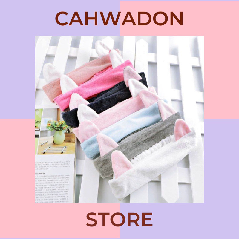[CAHWADON.STORE] BANDO KELINCI/BANDANA KUCING/BANDO MASKER/BANDO LUCU