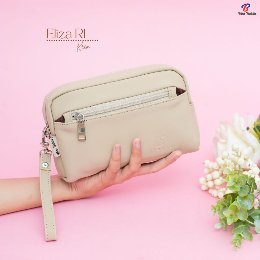 ELIZA R1 BIRU TSABITA / POUCH BIRU TSABITA / ELIZA BIRU TSABITA / DOMPET ELIZA / DOMPET WANITA