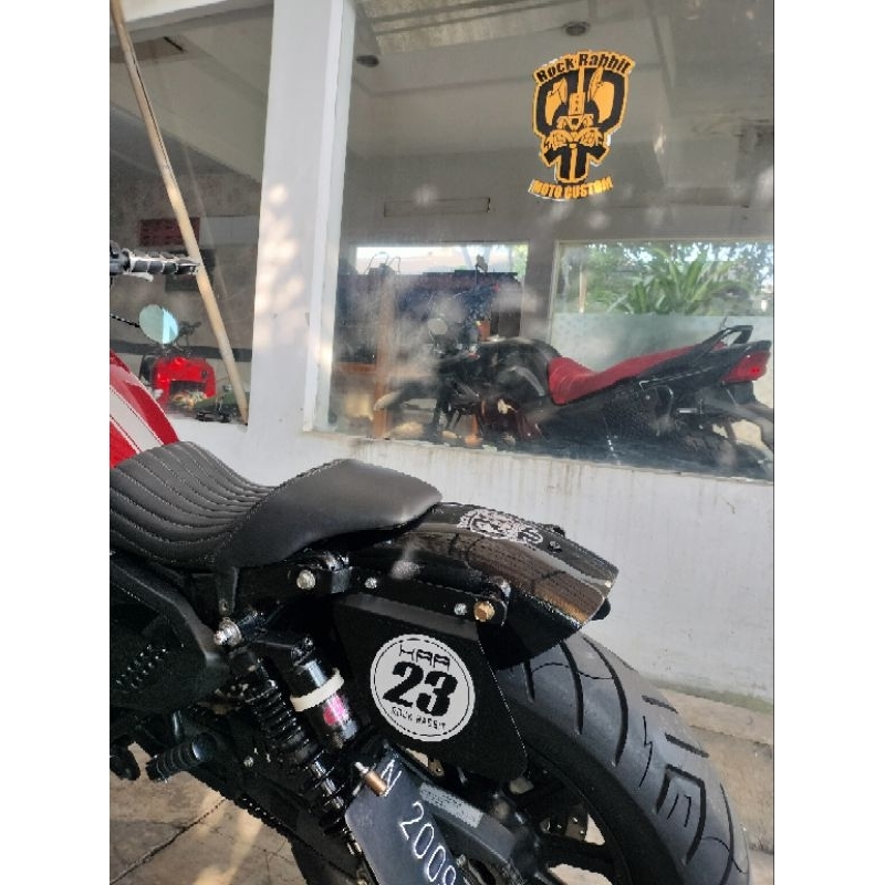 Number Plate Papan Nomor Benelli Motobi Evo 200