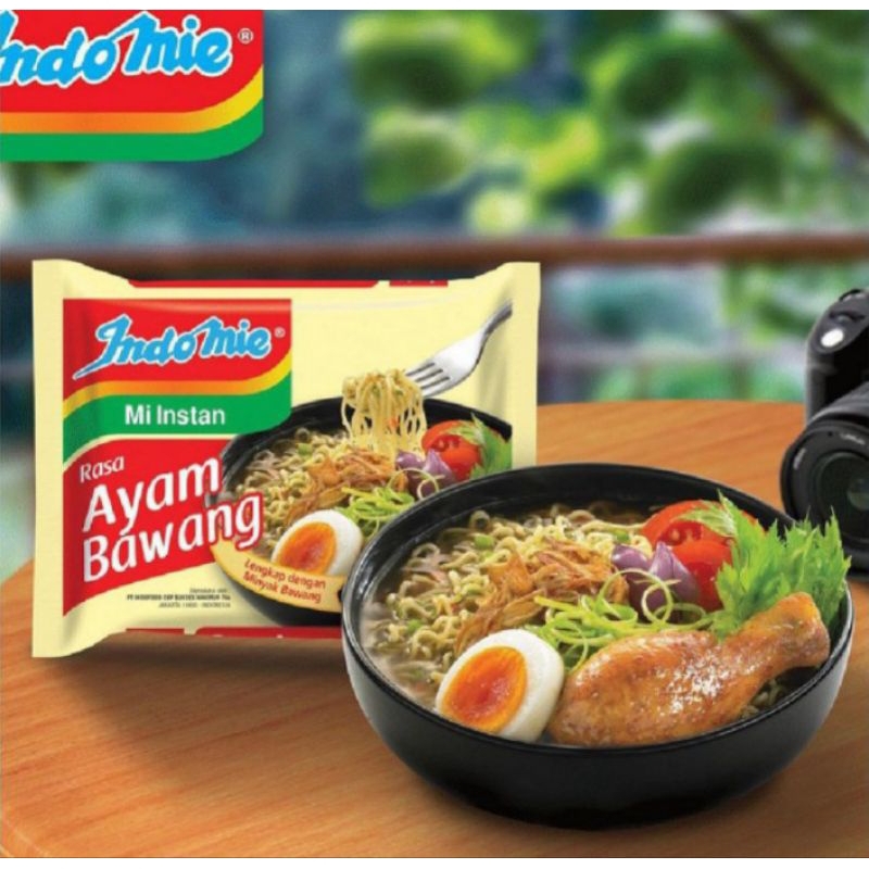 

Indomie Kuah rasa ayam bawang ready