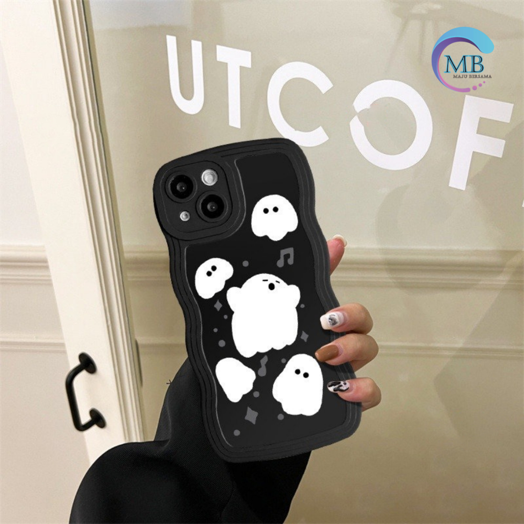 SS816 SOFTCASE CASE TPU GHOST CARTOON FOR REALME C1 A3S C2 A1K 5 5I 5S 8 8I 9 PRO PLUS 10 C11 C11 C12 C25 C15 C17 7I C20 C11 2021 C21Y C25Y C30 C30S C31 C33 C35 V23 C53 C55 NARZO 20 50I 50A PRIME MB4673