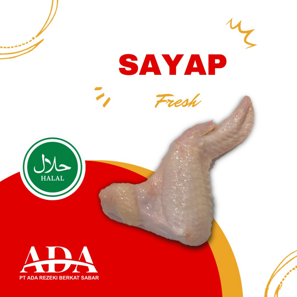 

Sayap Ayam Segar / Sayap Ayam Fresh ±1 kg (Ayam Fresh)