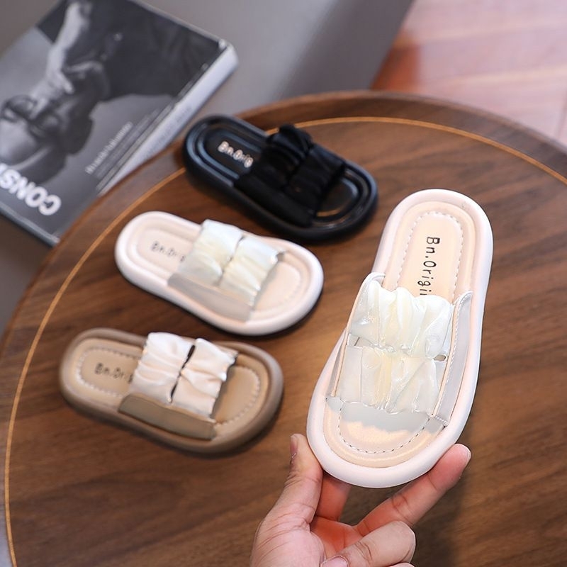 【FREE BOX IMPORT】VF911 - Sandal Double Strap Fashion Anak Import