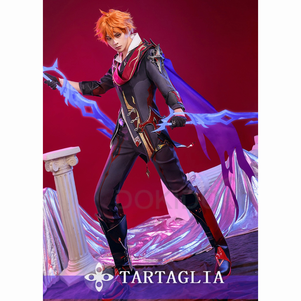 Tartaglia / Childe Cosplay Game Genshin Impact Cosplay Costume DokiDoki-SR Genshin Impact Tartaglia Boss Plus size