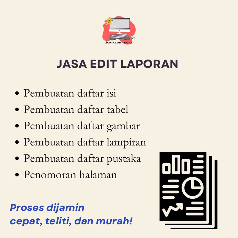 Jasa Edit Laporan Skripsi Makalah Daftar Otomatis Isi Tabel Gambar Lampiran Pustaka Mendeley Zotero 