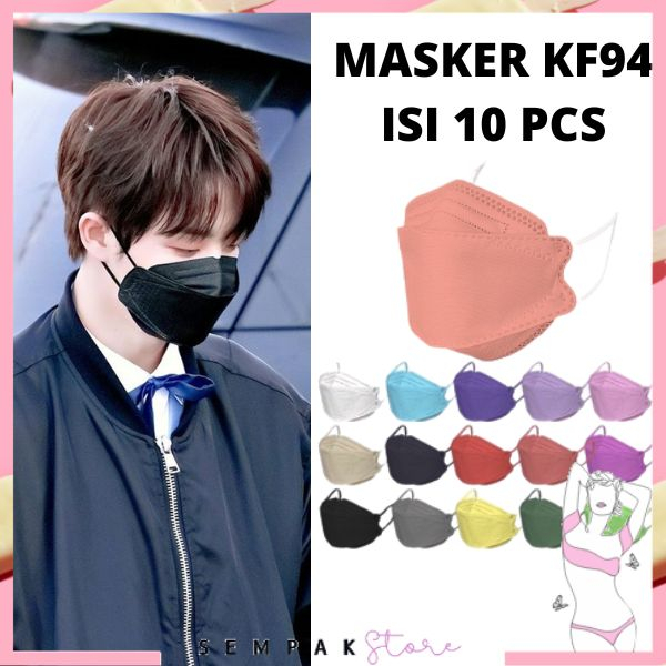 SS Masker KF94 Warna NUDE Isi 10 PCS