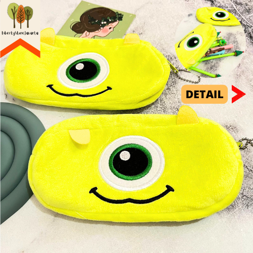 

Kotak Pensil Kain Beludru Suede Mike Wazowski Monster Inc Tempat Pensil Plushie Lucu Tempat Alat Tulis Pencil Case Fancy Lucu Kekinian Perlengkapan Sekolah Kado Ulang Tahun Ready Grosir