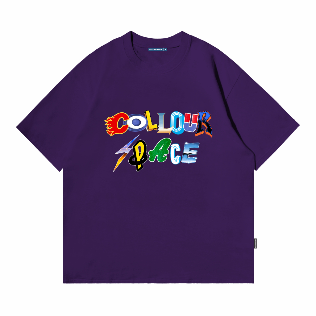 Kaos Oversize Colourspace - Classy TO 055 Purple