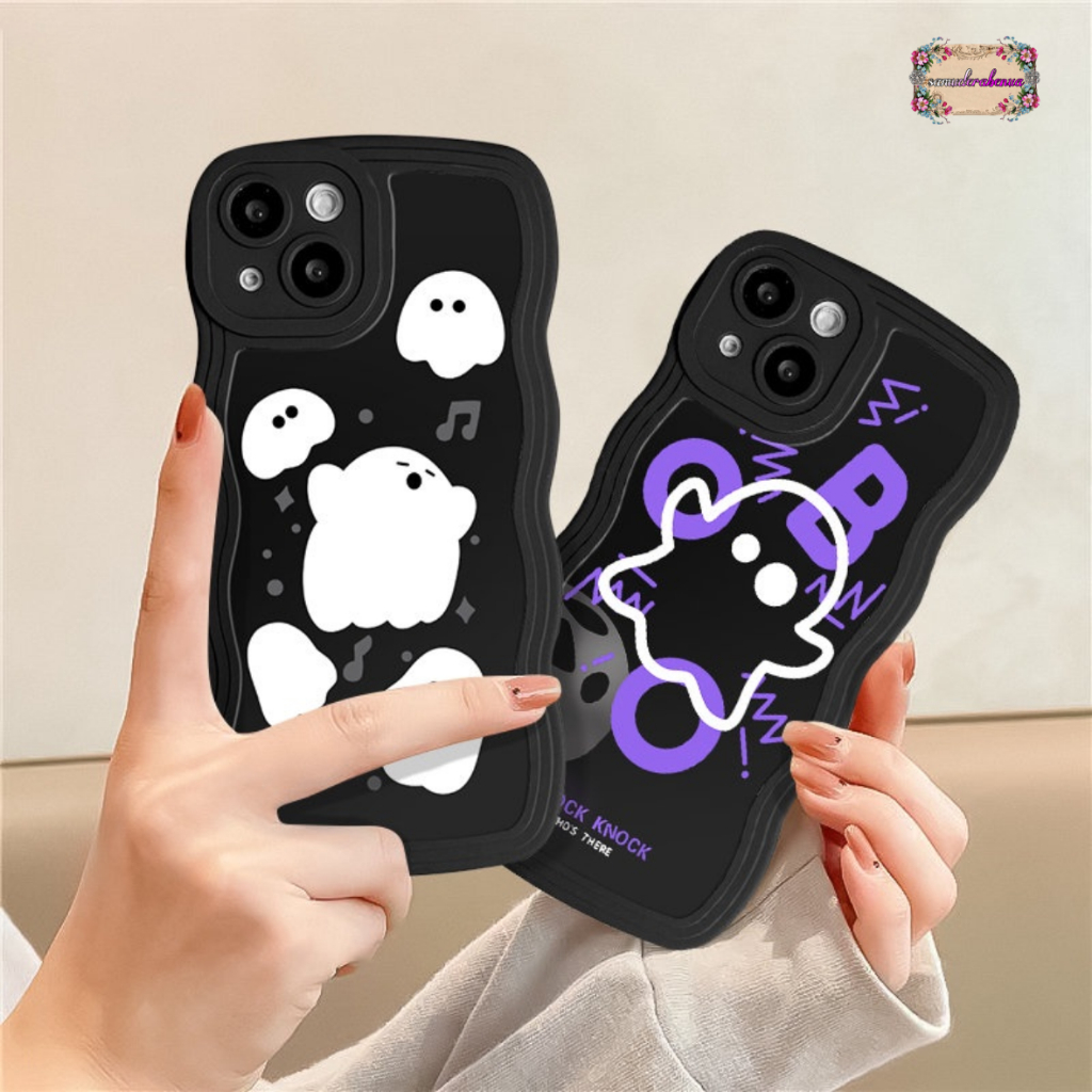 SS816 SOFTCASE CASE TPU GHOST CARTOON FOR IPHONE 6 6+ 7 8 7+ 8+ X XS MAX XR 11 12 13 14 PRO MAX SB5128