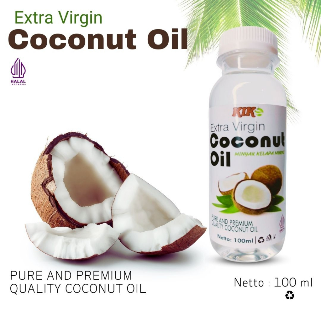 

Extra Virgin Coconut Oil Minyak Kelapa Murni 100ml - VCO 100% Organic