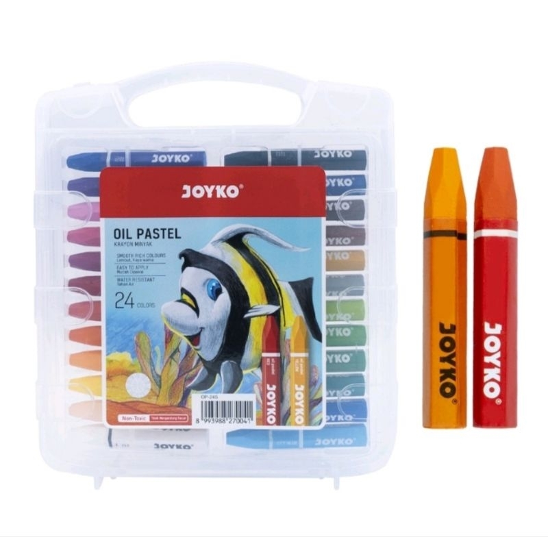 

CRAYON JOYKO ISI 24 WARNA OIL PASTEL