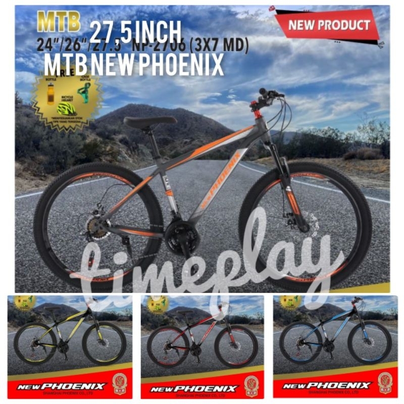 Phoenix Sepeda mtb gunung 27,5 inch new phoenix 2706