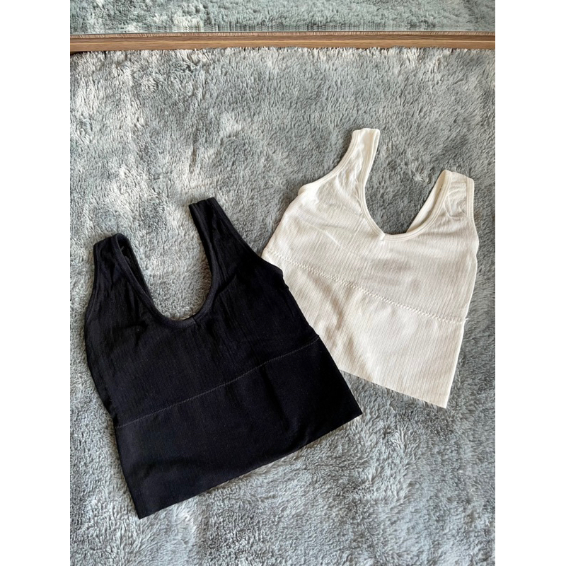 Tank Top Kemben Hitam - Melar Inner Dalaman Tanktop Black