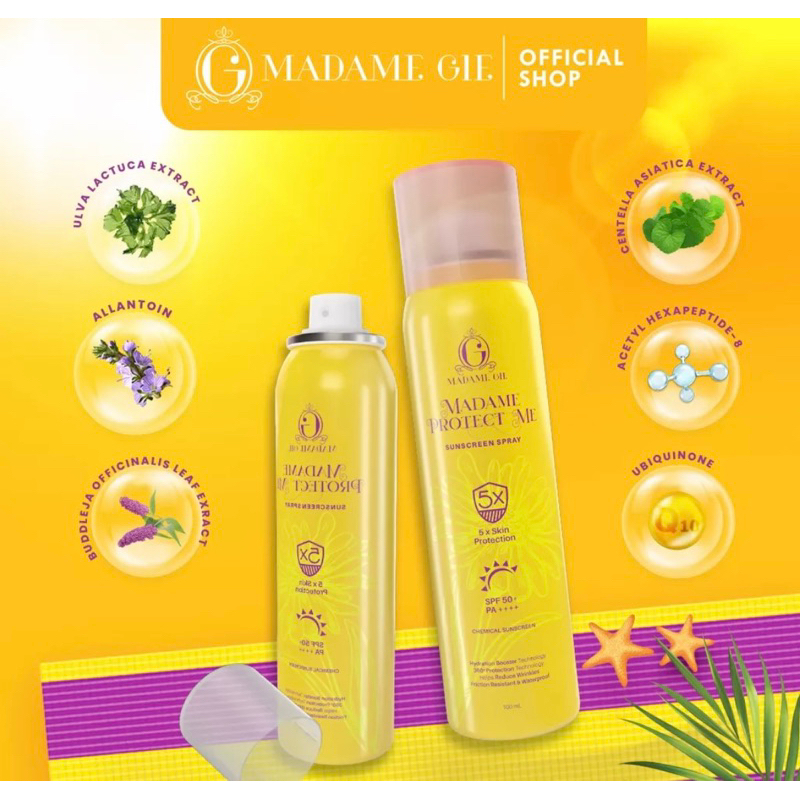 madame gie spray sunscreen