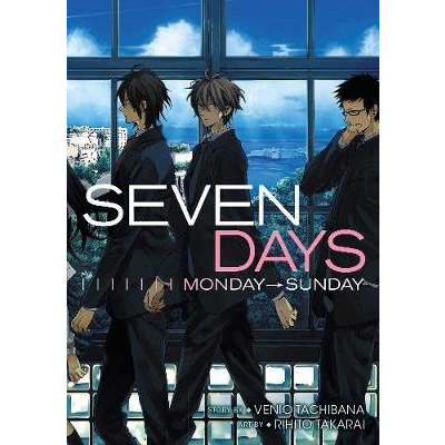 [PRE-ORDER] Seven Days: Monday - Sunday Manga (BL) by Venio Tachibana , Illustrated by  Rihito Takar