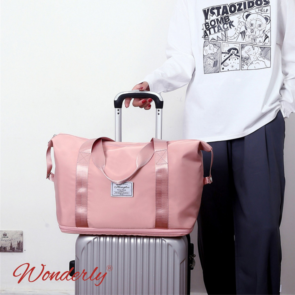 TRAVEL BAG DUFFEL/TAS TRAVEL BESAR ANTI AIR WONDERLY TC01