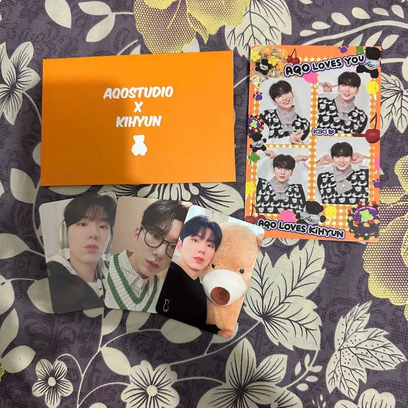 Ready Stock - Official Photocard Monsta X Kihyun Aqo Studio Ver.2