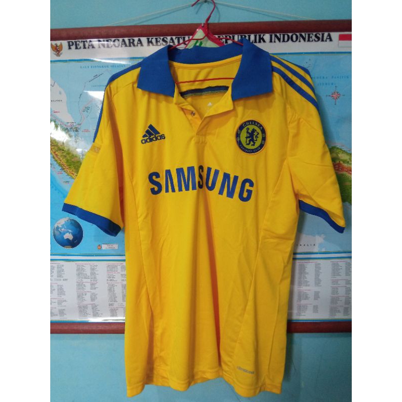 Jersey Retro chelsea kuning grade ori