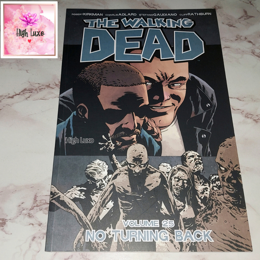 Buku Komik Graphic Novel The Walking Dead Volume 25 No Turning Back Image Comic Comics English Book 