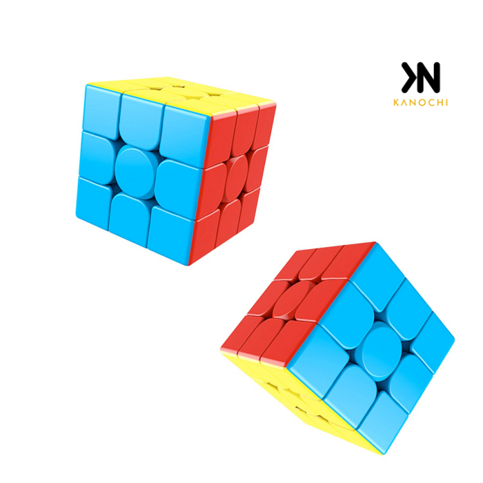 RUBIK KUBUS 3X3 Blackbase whitebase Stickerless 3X3X3