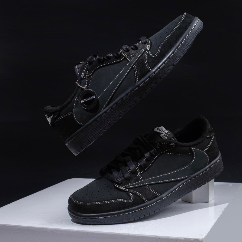 Air Jordan 1 Low Travis Scott Black Phantom