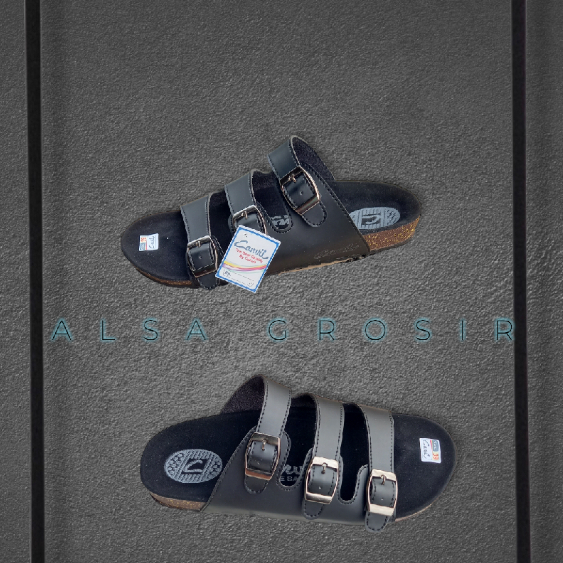 Sandal carvil kulit/ Sandal pria / Sandal wanita / Sandal pria dan wanita terbaru / Sandal kulit / Sandal puyu pria