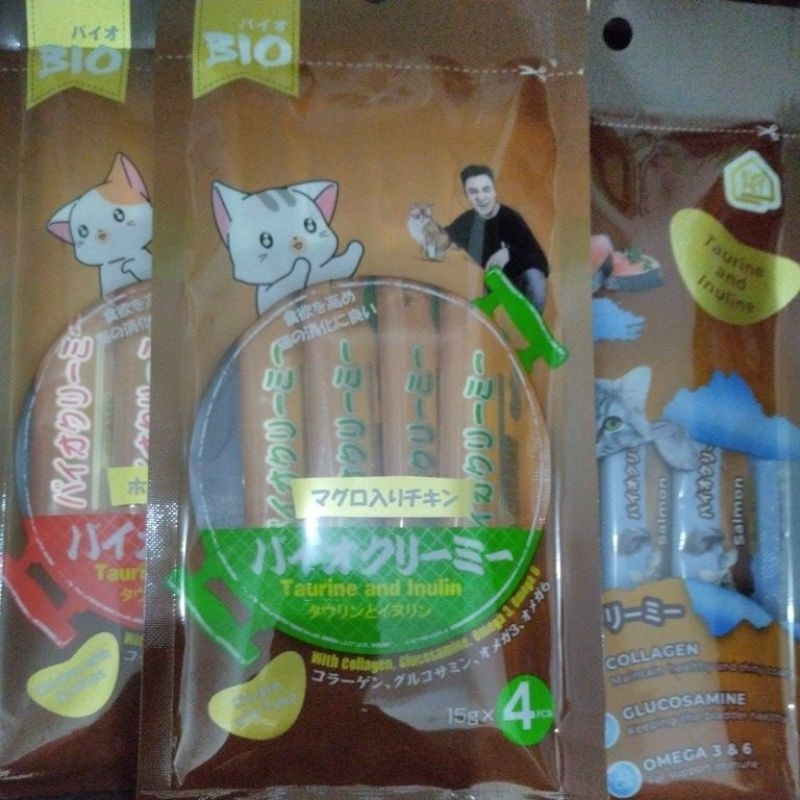 Snack Kucing Bio Creamy