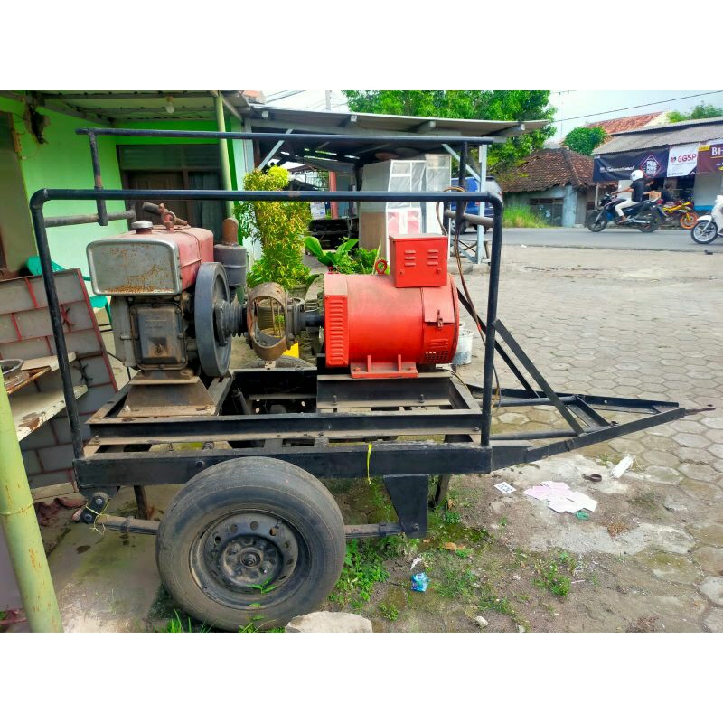 Jenset bekas 10000watt 16peka cirebon