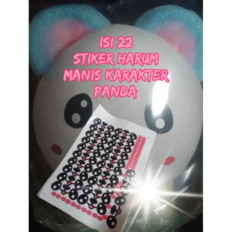 

STIKER HARUM MANIS KARATER PANDA