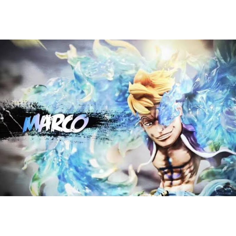 WCF Resin G5 Studio Marco The Phoenix One Piece Figure | Whitebeard Pirates Bukan POP FZO DXF GLM MB