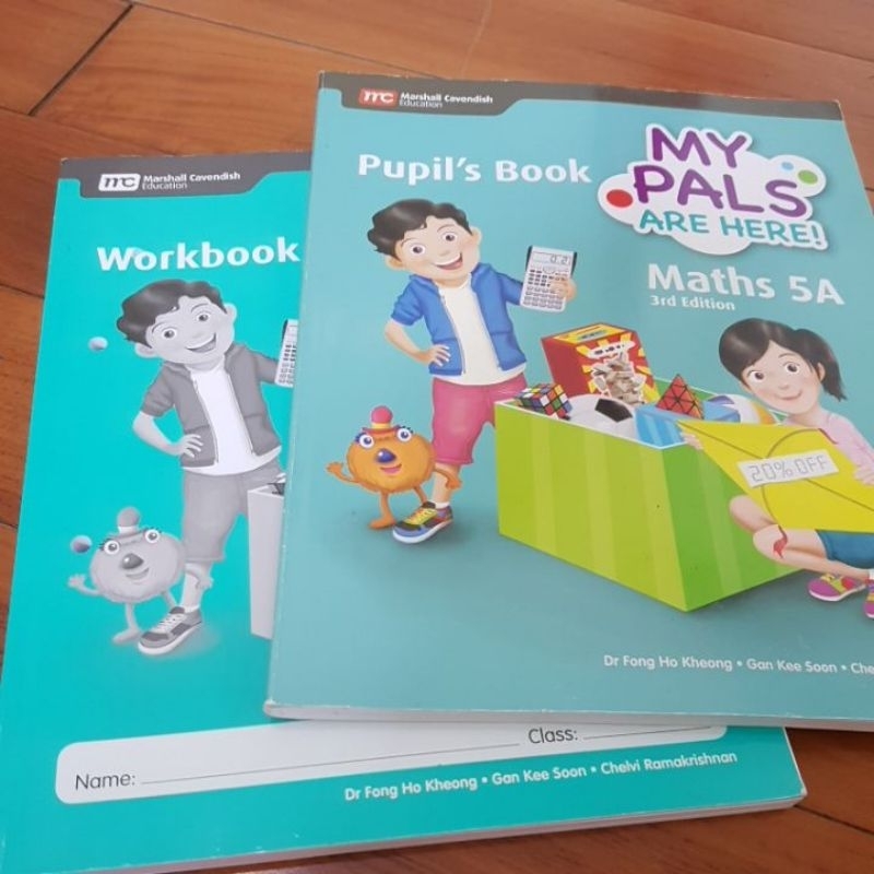 Preloved Original My Pals Are Here Math 5A Seperti Baru