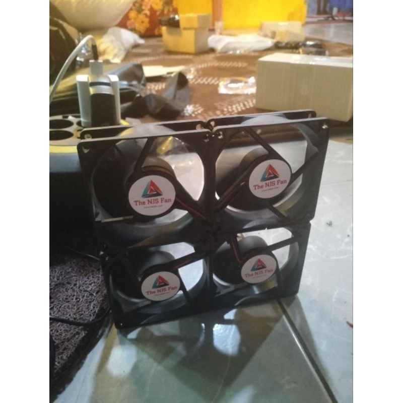 Kipas pendingin stb 4 kipas + adaptor